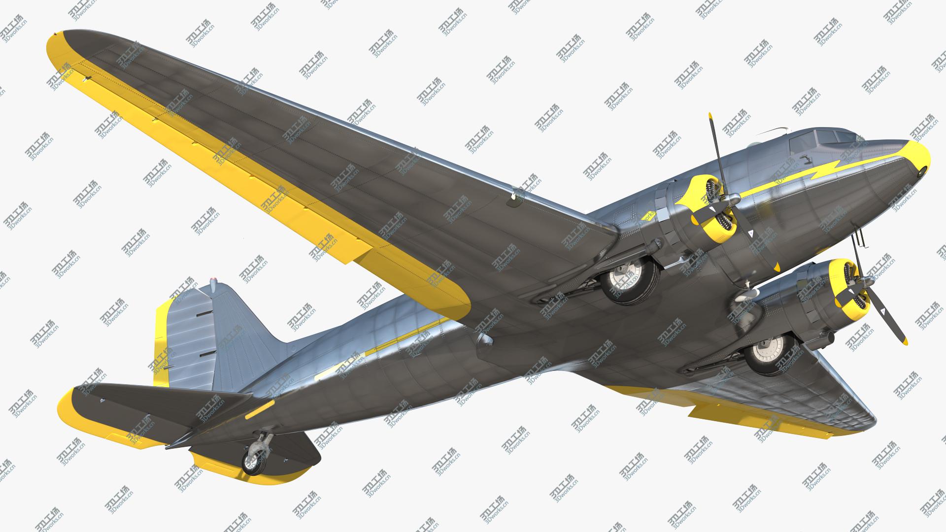 images/goods_img/20210313/Vintage Airliner Rigged 3D/1.jpg